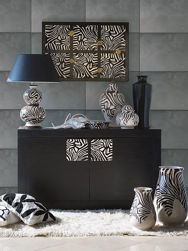 Keramische Tischlampe Animalier L_Antica Deruta AN/2062/L/40 Fabrik L'Antica Deruta aus Italien. Foto №2
