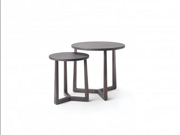Runder Couchtisch aus massivem Holz FLEXFORM JIFF Fabrik FLEXFORM aus Italien. Foto №2