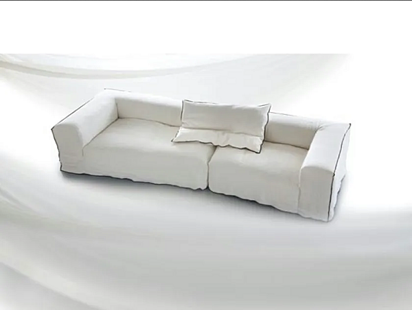 Ecksofa aus Stoff mit gepolsterter Rückenlehne ERBA ITALIA ARCHITETTURA Fabrik ERBA ITALIA aus Italien. Foto №1