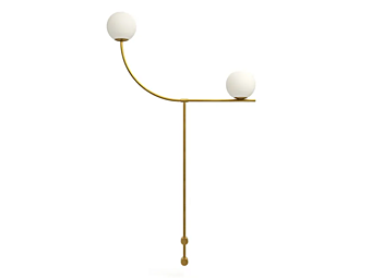 LED Stehlampe aus Messing MARIONI Pins 02982I