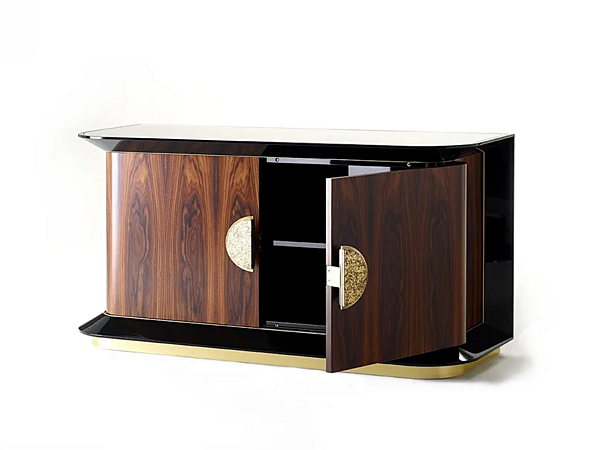 Holzsideboard mit Türen Anthony MARIONI 02720 Fabrik MARIONI aus Italien. Foto №2