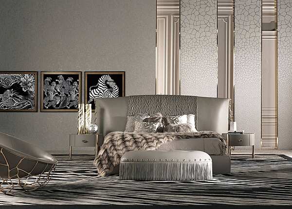 Bett ROBERTO CAVALLI NILO Fabrik ROBERTO CAVALLI aus Italien. Foto №5