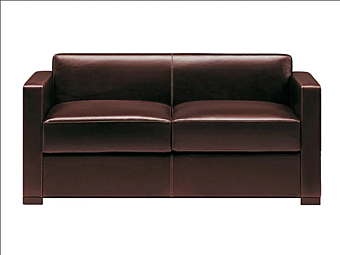 Zweisitzer Sofa mit gepolsterter Rückenlehne aus Stoff POLTRONA FRAU LINEA A Fabrik POLTRONA FRAU aus Italien