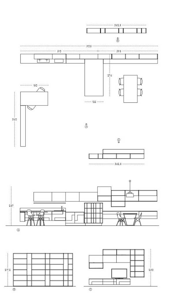 Küche LUBE CUCINE Creativa 5 Fabrik LUBE CUCINE aus Italien. Foto №8