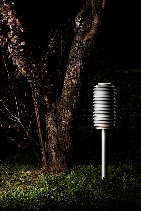 Aluminium Bollard Light Slicing Artemide T250210 Fabrik Artemide aus Italien. Foto №3