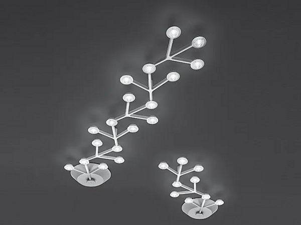 Modulare Deckenleuchte aus LED Artemide LED Net Line 1596050APP Fabrik Artemide aus Italien. Foto №2