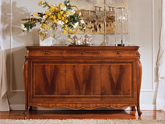 Walnuss Sideboard mit Türen MARZORATI Olimpian B Walnuss Sideboard mit Türen MARZORATI Olimpian B Fabrik MARZORATI aus Italien