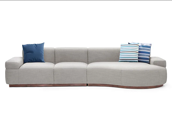 Gartenstoffsofa mit weicher Rückenlehne FORMITALIA KSAMIL KSAMIL 255 Fabrik FORMITALIA aus Italien. Foto №1