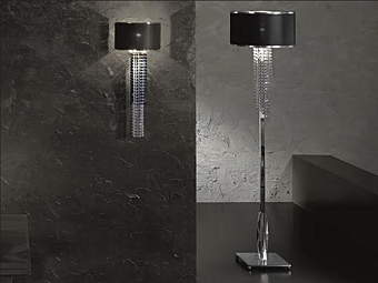 Stehlampe mit Swarovski-Kristallen VENICE SUPERLUX PT1 Euroluce Lampadari