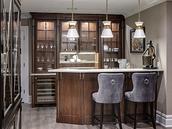 Holz Bar Cabinet Chicago North Shore Martini Interiors Holz Bar Cabinet Chicago North Shore Martini Interiors Fabrik MARTINI INTERIORS aus Italien