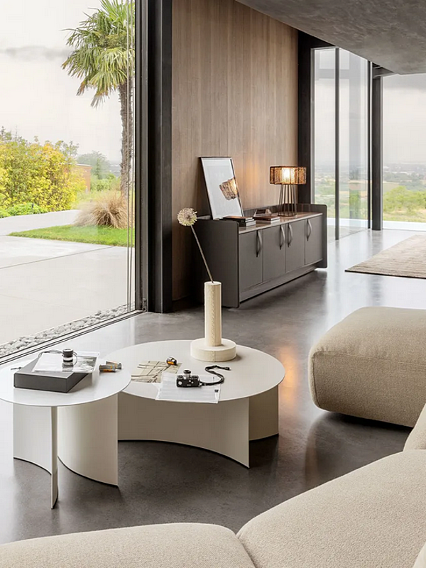 Sideboard mit Türen aus Holz Gentleman Flou Fabrik Flou aus Italien. Foto №10