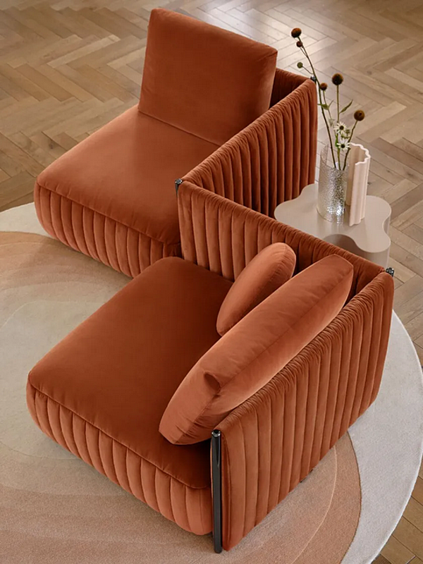 Ecksofa mit abnehmbarem Bezug Metis Saba Fabrik SABA aus Italien. Foto №6