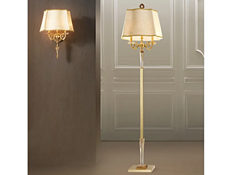 Stehlampe aus Metall Ermes PT2 Euroluce Lampadari