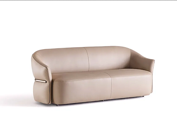 Dreisitzer Sofa mit gepolsterter Rückenlehne Flou Madame Butterfly Fabrik Flou aus Italien. Foto №7