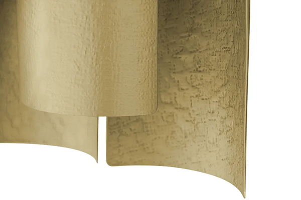 Wandleuchte aus Messing Aurum XL BRABBU Fabrik BRABBU aus Italien. Foto №2