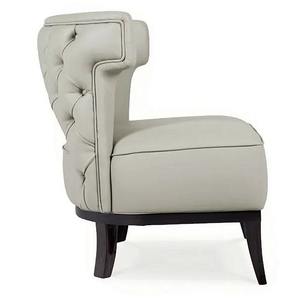 Tufted Lederarmchair mit Armlehnen BRABBU Kansas Armchair Fabrik BRABBU aus Italien. Foto №5