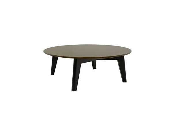 Runder Holztisch mit Lavasteinplatte CHELINI EDGAR Fabrik CHELINI aus Italien. Foto №2