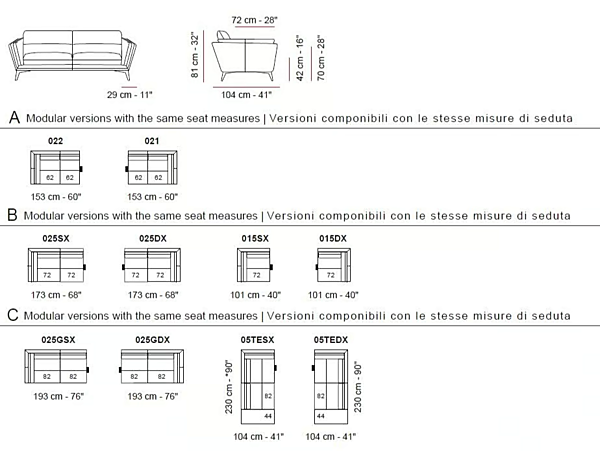 Ecksofa aus Leder mit Chaiselongue Marinelli Home Life M1079 Fabrik Marinelli Home aus Italien. Foto №3