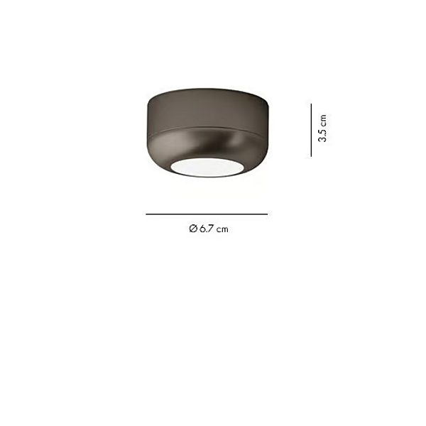 LED Deckenlampe dimmbar Urban Mini AXOLIGHT PL URB MI P, PL URB MI M, PL URB MI G Fabrik Axolight aus Italien. Foto №9