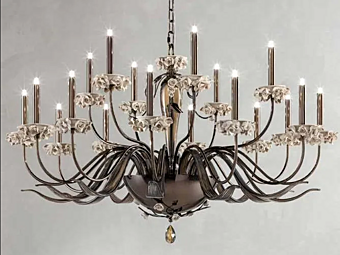 Kronleuchter mit Swarovski-Kristallen Bora L12 6 Euroluce Lampadari