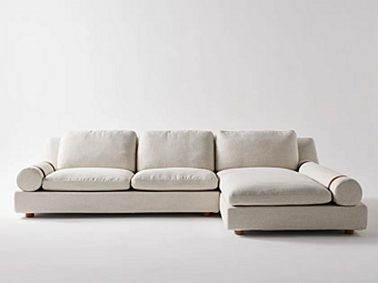 Ecksofa aus Stoff Tender Nube Italia