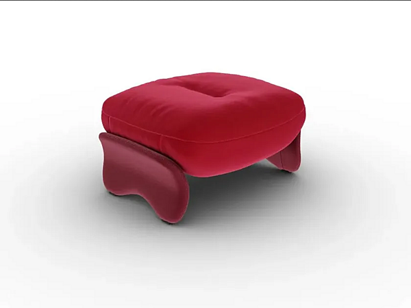 Lederpouf Squash POLTRONA FRAU Fabrik POLTRONA FRAU aus Italien. Foto №5