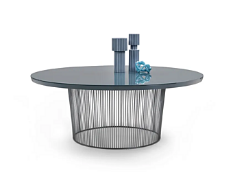 Runder Tisch aus Holz Berry FLEXFORM Fabrik FLEXFORM aus Italien