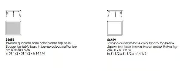 Quadratischer Couchtisch aus Marmor GIORGETTI Blend Fabrik GIORGETTI aus Italien. Foto №3