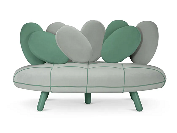 Zweisitzer Sofa aus Stoff Jelly Adrenalina IMB1070364 Fabrik ADRENALINA aus Italien. Foto №1