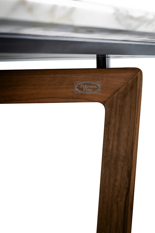 Rechteckiger Tisch aus Holz und Marmor Bolero Ravel POLTRONA FRAU Fabrik POLTRONA FRAU aus Italien. Foto №9