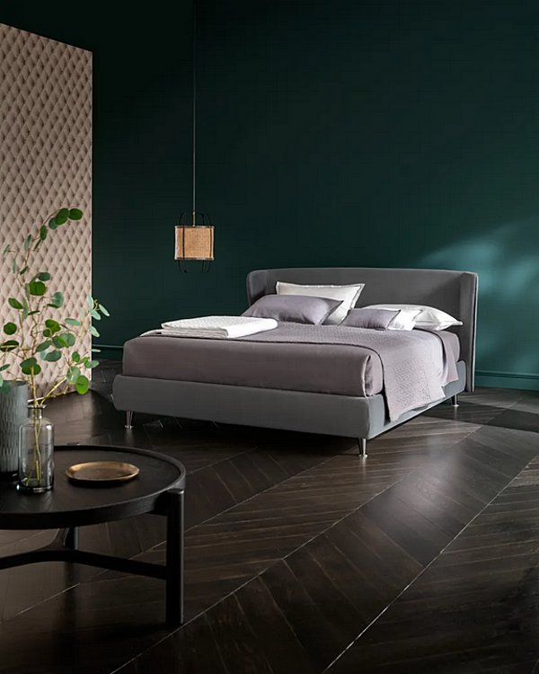 Doppelbett mit gepolsterter Rückwand aus Stoff Altrenotti Margarita Fabrik Altrenotti aus Italien. Foto №2