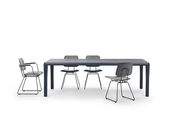 Rechteckiger Holztisch Kobo FLEXFORM Fabrik FLEXFORM aus Italien. Foto №3