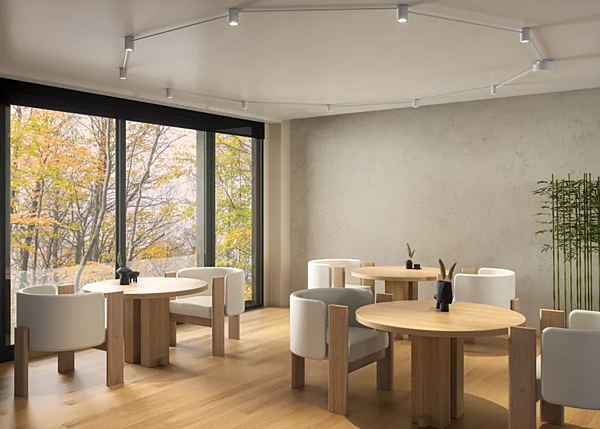 Modulare LED-Deckenlampe aus Aluminium AXOLIGHT PIVOT Fabrik Axolight aus Italien. Foto №5