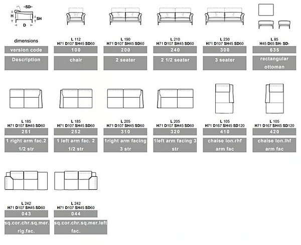 Stoffsofa mit Chaiselongue und abnehmbarem Bezug Calia Italia Elisir CAL 1078 Fabrik Calia Italia aus Italien. Foto №4