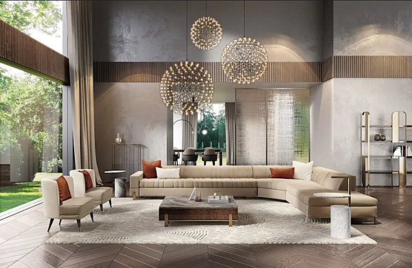 Marmor und Metall Couchtisch Nachttisch Hugo Capital Collection HUM.TS Fabrik Capital Collection aus Italien. Foto №5