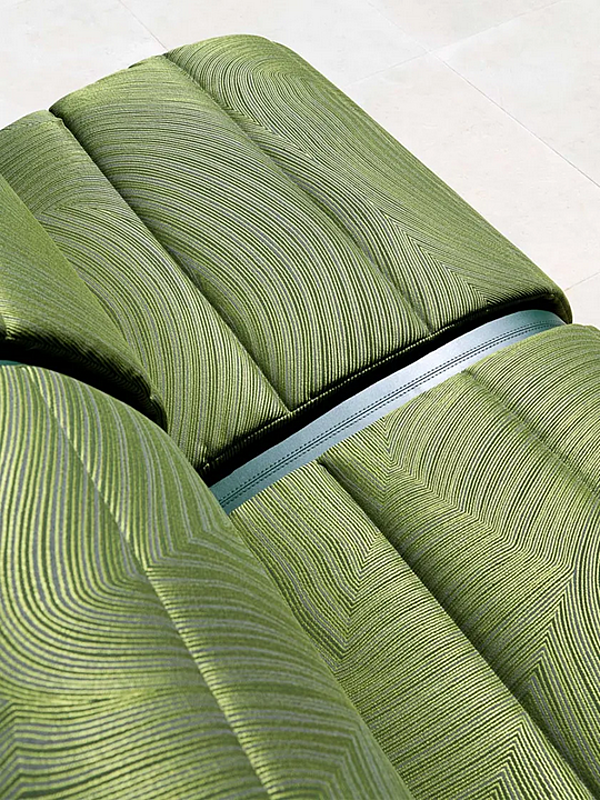 Modulares Gartenarmchair aus Stoff Flora Flou Fabrik Flou aus Italien. Foto №7
