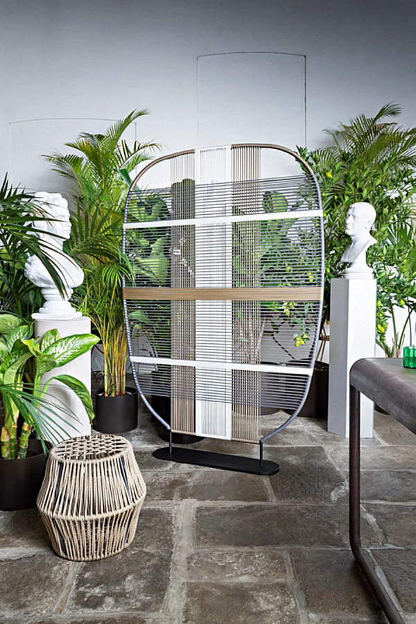 Raumteiler aus Polyester Shades of Venice Saba Fabrik SABA aus Italien. Foto №4