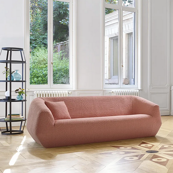 Dreisitziges Sofa aus Stoff mit abnehmbarem Bezug LIGNE ROSET UNCOVER 18010705 Fabrik LIGNE ROSET aus Italien. Foto №3