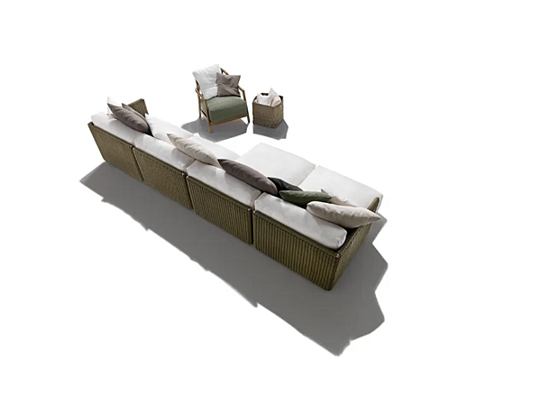 Eddy Garten Sofa aus Stoff für 4 Personen FLEXFORM Fabrik FLEXFORM aus Italien. Foto №2