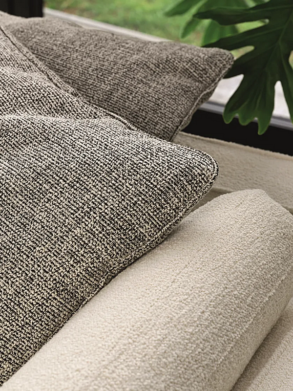Ecksofa aus Stoff mit weicher Rückenlehne Flou Icon Fabrik Flou aus Italien. Foto №20
