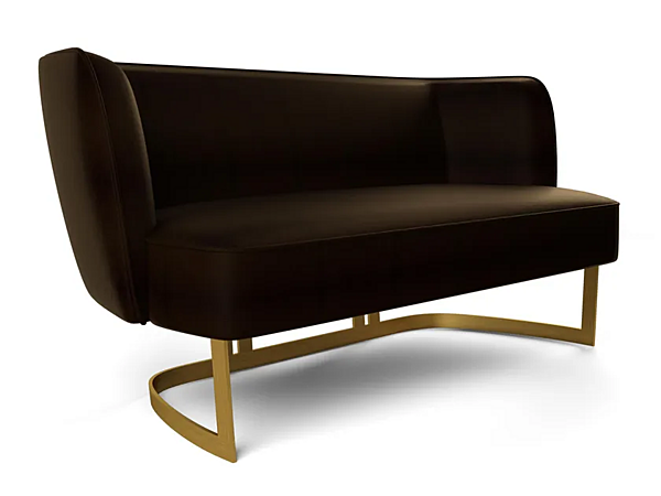 Zweisitzer Stoffsofa mit gepolsterter Rückenlehne MARIONI JOAN 02707 Fabrik MARIONI aus Italien. Foto №1