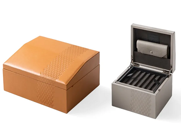 Leder Schmuckbox GIORGETTI Passion Box GA468G, GA469G, GA470G, GA471G Fabrik GIORGETTI aus Italien. Foto №9