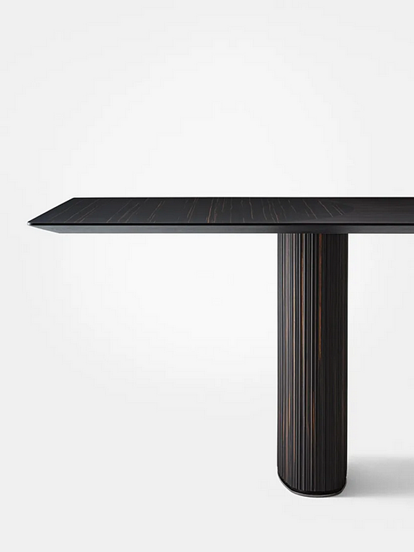 Rechteckiger Tisch aus Glas Gallotti&Radice Shiro Fabrik Gallotti & Radice aus Italien. Foto №3