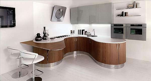 Küche ASTER CUCINE Domina-13 Fabrik Aster Cucine aus Italien. Foto №1