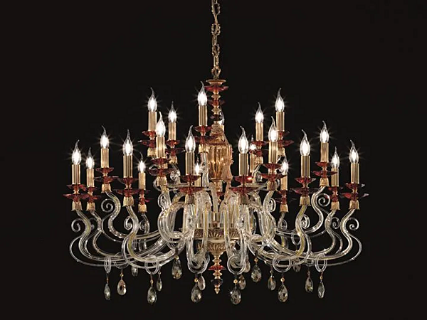 Kronleuchter mit Swarovski-Kristallen Elsa Sonderedition L12 6 6 Euroluce Lampadari Fabrik EUROLUCE LAMPADARi aus Italien. Foto №1