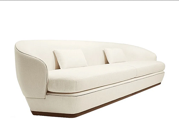 Dreisitzer Sofa mit gepolsterter Rückenlehne aus Stoff GIORGETTI Tamino Fabrik GIORGETTI aus Italien. Foto №2