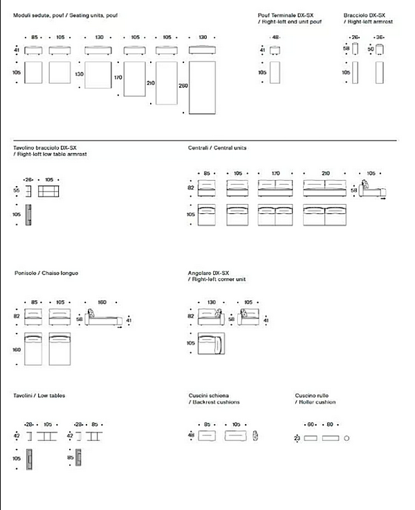 Ecksofa aus Stoff My Taos Saba Fabrik SABA aus Italien. Foto №17