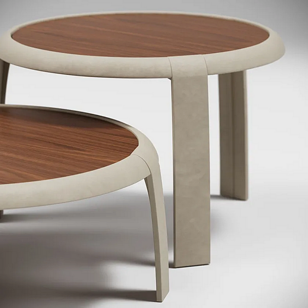Runder niedriger Couchtisch aus Marmor Capital Collection Omega OME.TB Fabrik Capital Collection aus Italien. Foto №9