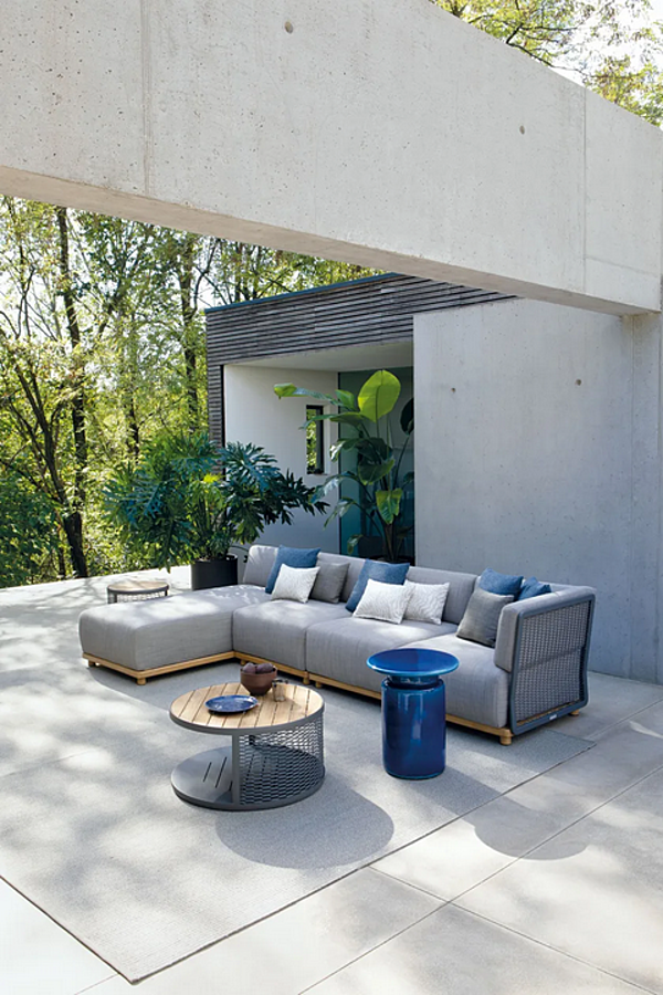 Modulares Gartenarmchair aus Stoff Atmosphera Switch SC.PC1 Fabrik ATMOSPHERA aus Italien. Foto №5