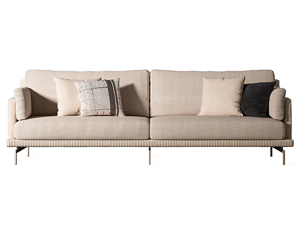 Vierplätziges Sofa mit Stoff- und Nubukbezug Cocoon von CPRN HOMOOD C337 Fabrik CPRN HOMOOD aus Italien. Foto №1